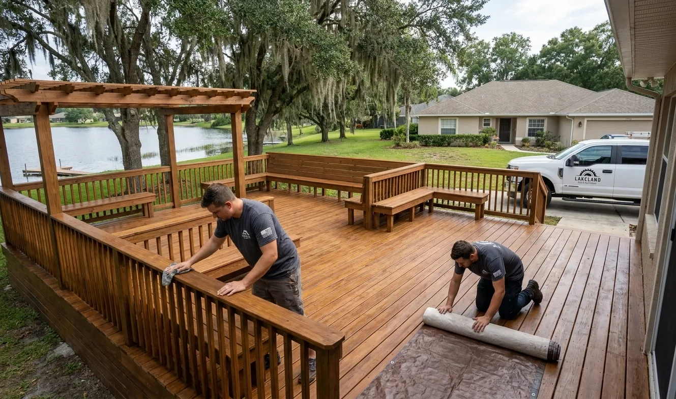 Deck Repair, Staining & Sealing in Lakeland, FL